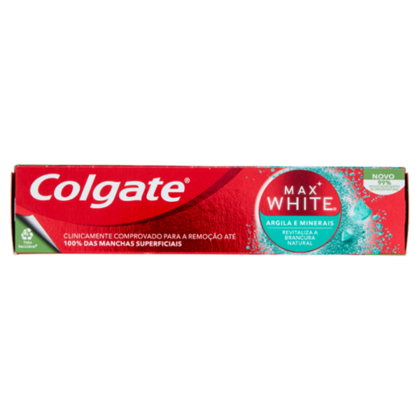 Colgate dentifricio sbiancante Max White Argilla e Minerali 75ml