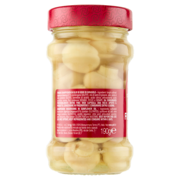 Polli Funghetti Sottolio Interi 190 g