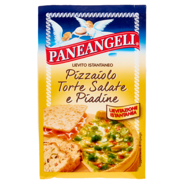 PANEANGELI Lievito Istantaneo Pizzaiolo Torte Salate e Piadine 15 g