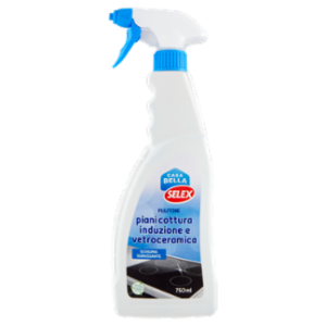 Selex Casa Bella Pulitore Per Piani Di Cottura Ad Induzione e Vetroceramica 750 Ml
