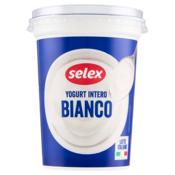Selex Yogurt Intero Bianco 500 g