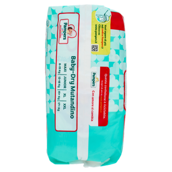 Pampers Baby-dry Mutandino Maxi 16 pz