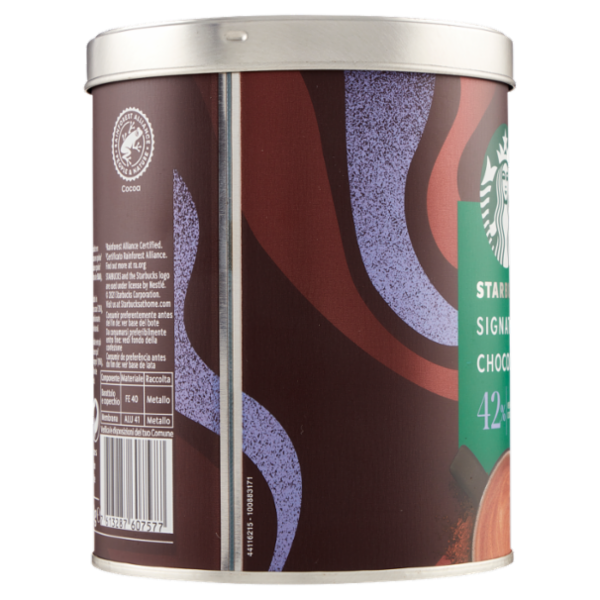 STARBUCKS SIGNATURE CHOCOLATE 42% Bevanda al Cioccolato dal Gusto Morbido e Vellutato 330g