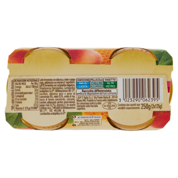 KYR Albicocca e Miele 2 x 125 g