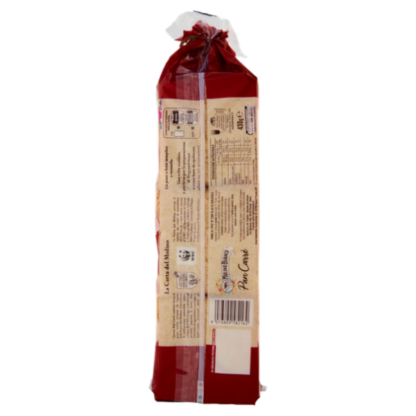 Mulino Bianco Pan Carrè Pane Ideale per Toast 24 fette 430g
