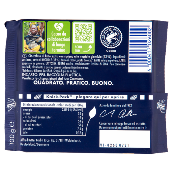 Ritter Sport Gianduia 100 g