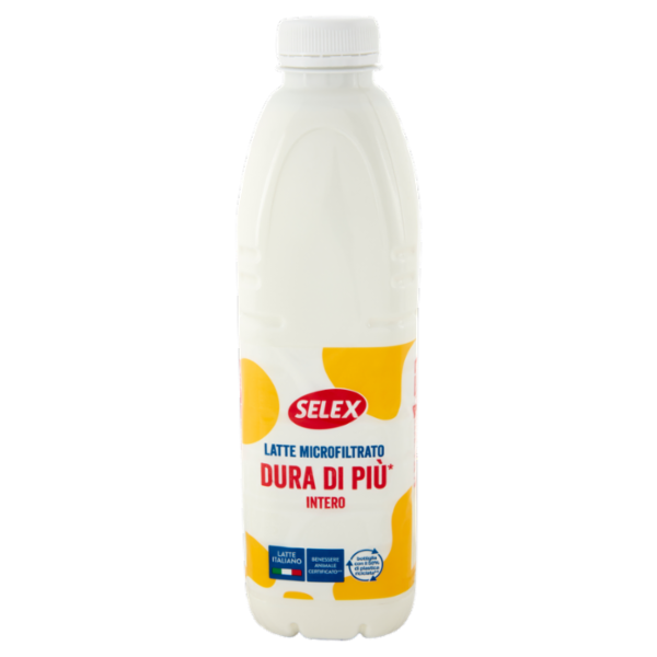 Selex Latte Microfiltrato Intero Dura di Più 1 L