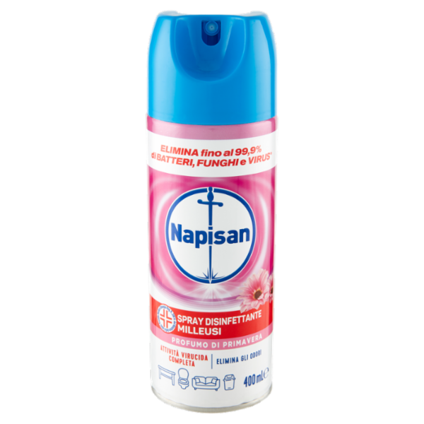 Napisan Spray Disinfettante Milleusi Profumo di Primavera 400 ml