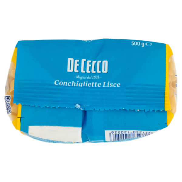 De Cecco Conchigliette Lisce n°52 500 g
