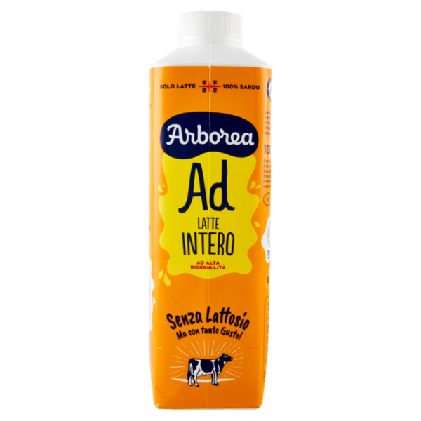 Arborea Ad Latte Intero ad Alta Digeribilità Senza Lattosio 1000 ml