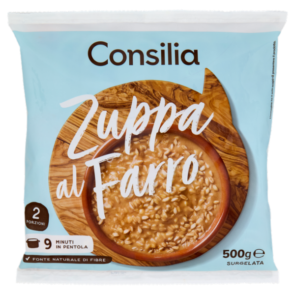 Consilia Saper Scegliere Zuppa al Farro Surgelata 500 g