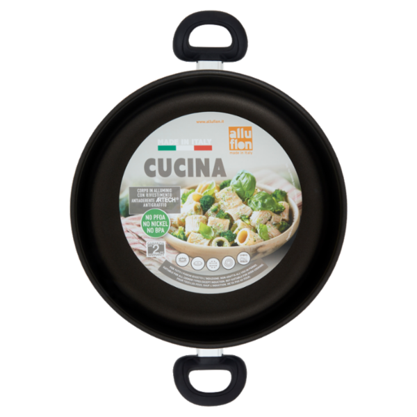 alluflon Cucina Tegame 2M Cm 28