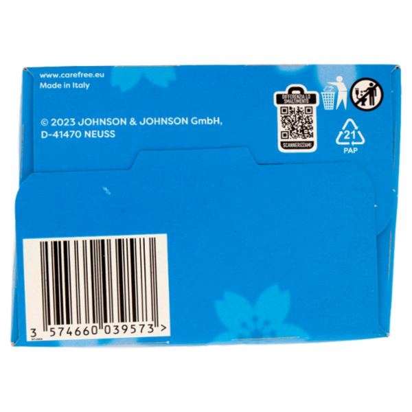 Carefree Cotton Feel* Normal Aloe Fragranza all'Aloe Vera Salvaslip 30 pz