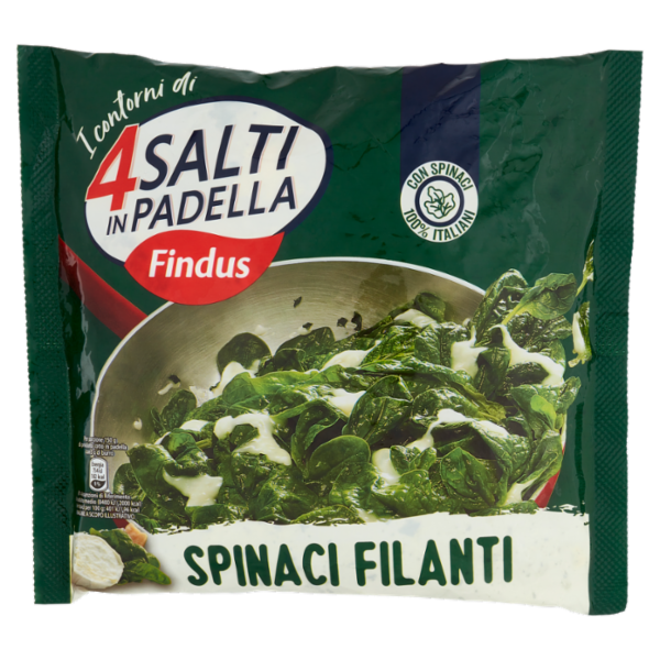 4 Salti in Padella Findus Spinaci Filanti 450 g