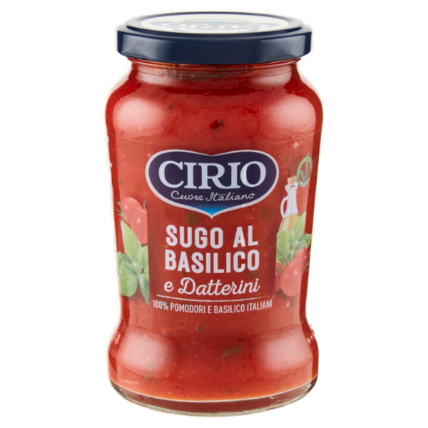 Cirio Sugo al Basilico e Datterini 350 g