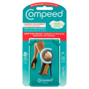 Compeed Cerotti Per Vesciche Tacchi Alti Tallone 5 Pz