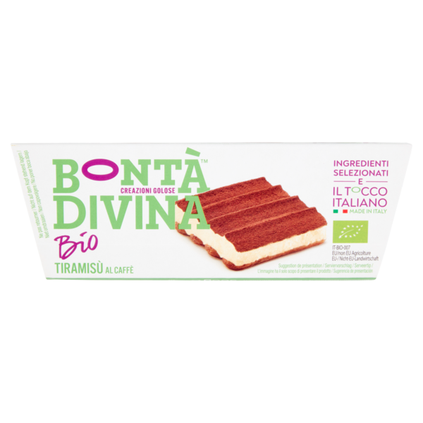 Bontà Divina Bio Tiramisù al Caffè 300 g
