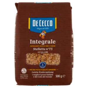 De Cecco Integrale Stellette N° 75 500 g