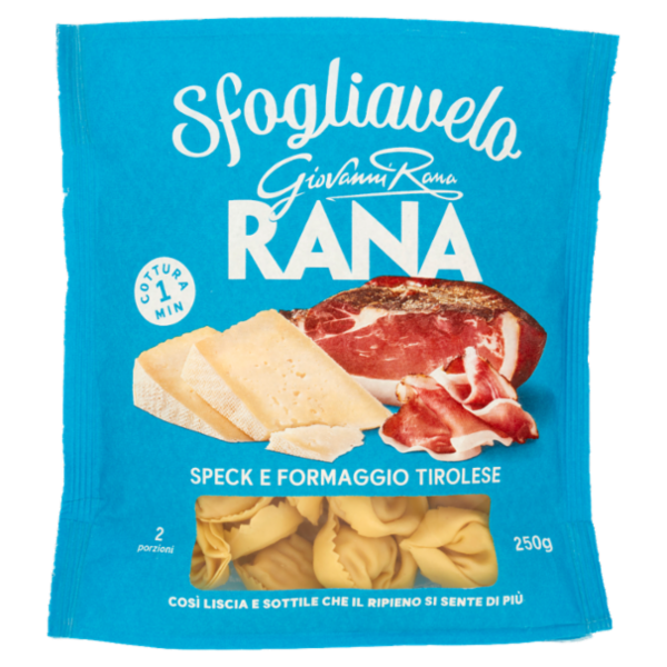 Giovanni Rana Sfogliavelo Speck e Formaggio Tirolese 250 g