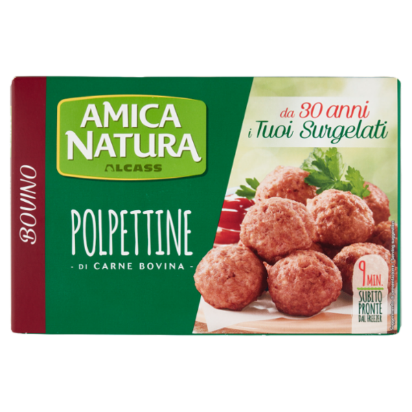 Amica Natura Bovino Polpettine di Carne Bovina 300 g