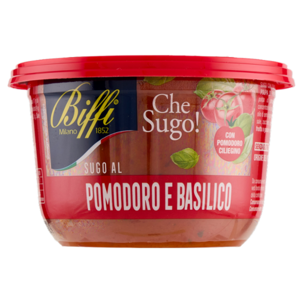 Biffi Che Sugo! Sugo al Pomodoro e Basilico 200 g