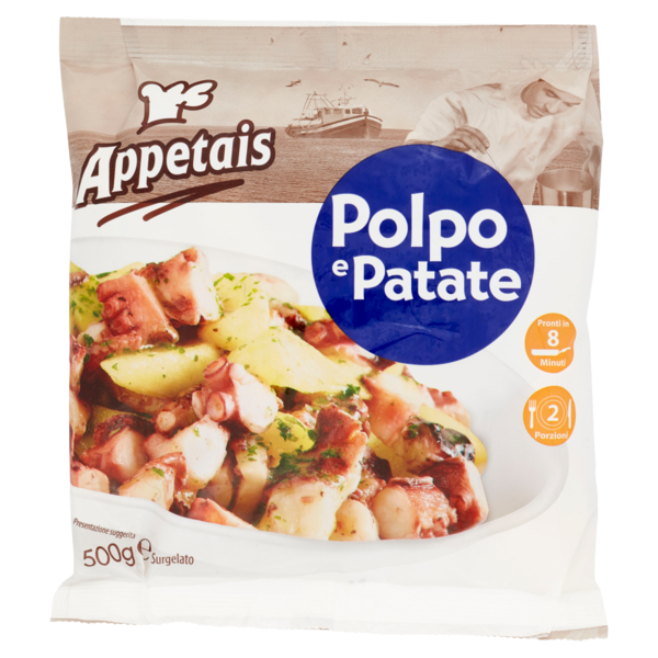 Appetais Polpo e Patate Surgelato 500 g