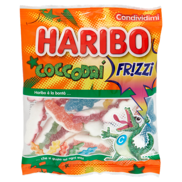 Haribo Coccodrì Fr!zzi 175 g