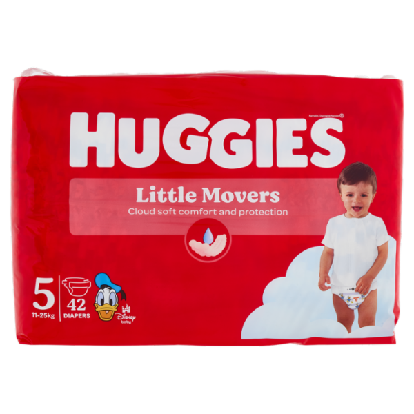 Huggies ultra comfort Pannolini 5 11-25 Kg 42 pz