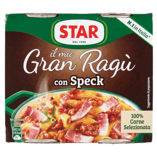 Star il mio Gran Ragù con Speck 2 x 180 g