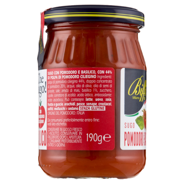 Biffi Che Sugo! Sugo Pomodoro e Basilico 190 g