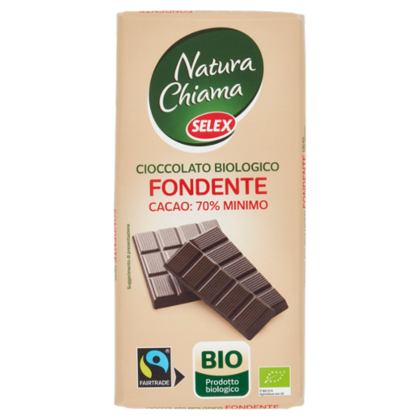 Selex Natura Chiama Cioccolato Fondente Biologico 100 g