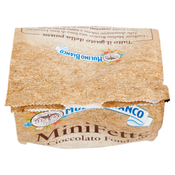 Mulino Bianco Mini Fette con Cioccolato fondente 110g