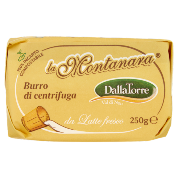 DallaTorre la Montanara Burro di centrifuga da Latte fresco 250 g