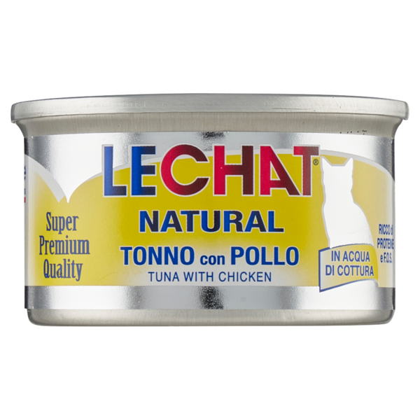 LeChat Natural Tonno con Pollo 80 g