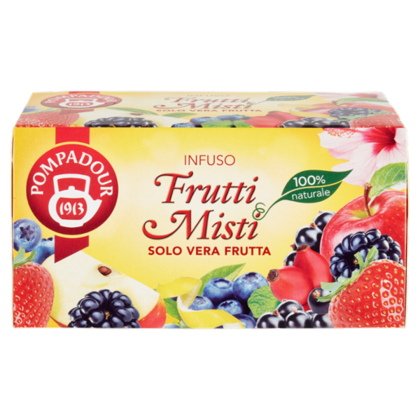 Pompadour Infuso Frutti Misti bustine 20 x 3 g