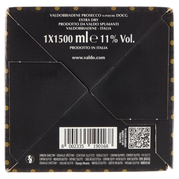 Valdo Marca Oro Valdobbiadene Prosecco Superiore DOCG Extra Dry 1,5 L