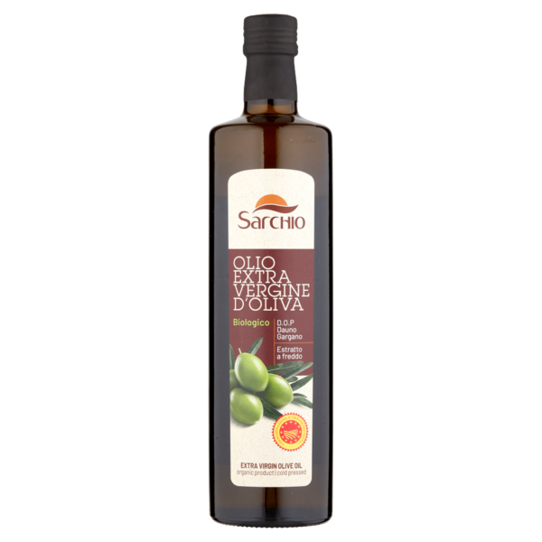 Sarchio Olio Extra Vergine d'Oliva D.O.P Biologico 750 ml