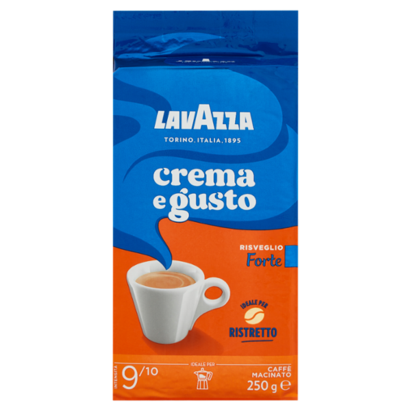 Lavazza crema e gusto Forte Caffè Macinato 250 g