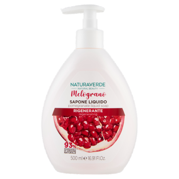 Naturaverde Natural Beauty Melograno Sapone Liquido Rigenerante 500 ml