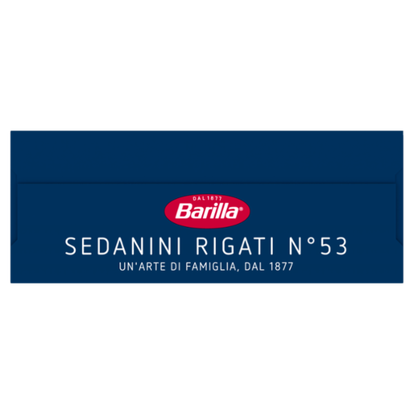 Barilla Pasta Sedanini Rigati n.53 100% Grano Italiano 500g