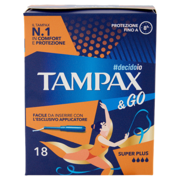 Tampax & Go Super Plus 18 pz