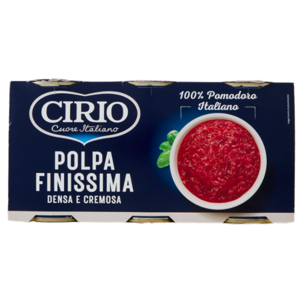 Cirio i Classici dal 1856 Polpa Finissima 3 x 400 g