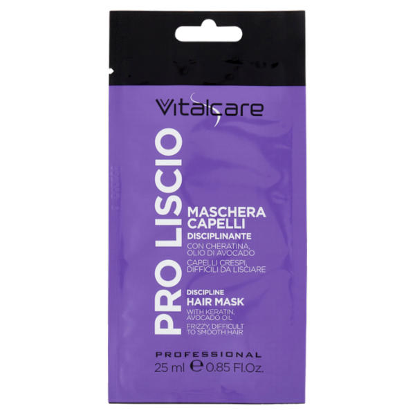 Vitalcare Professional Pro Liscio Maschera Capelli 25 ml