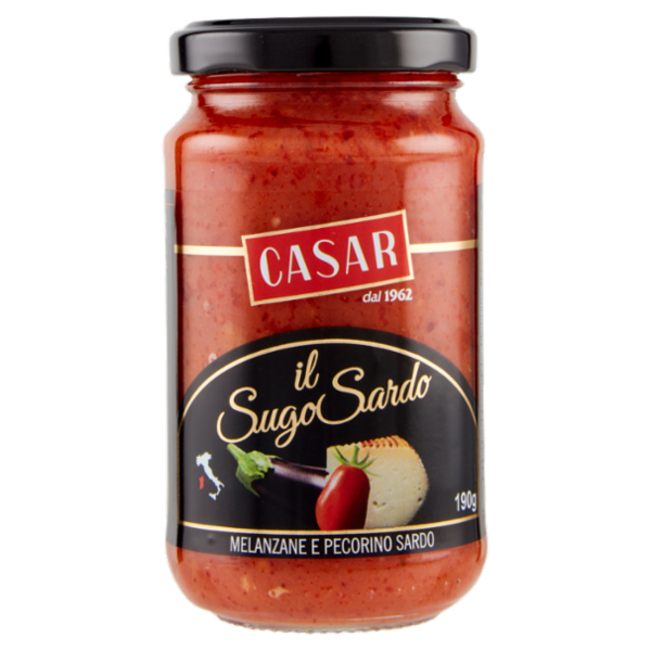 Casar il Sugo Sardo Melanzane e Pecorino Sardo 190 g