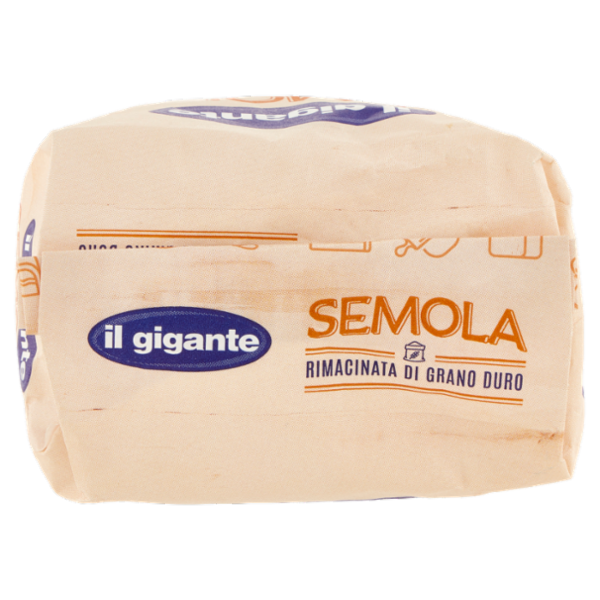 IL GIGANTE Semola Rimacinata di Grano Duro 1 kg