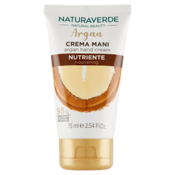 Naturaverde Natural Beauty Argan Crema Mani Nutriente 75 ml