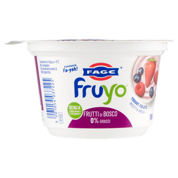 Fage fruyo Frutti di Bosco 0% Grassi 150 g