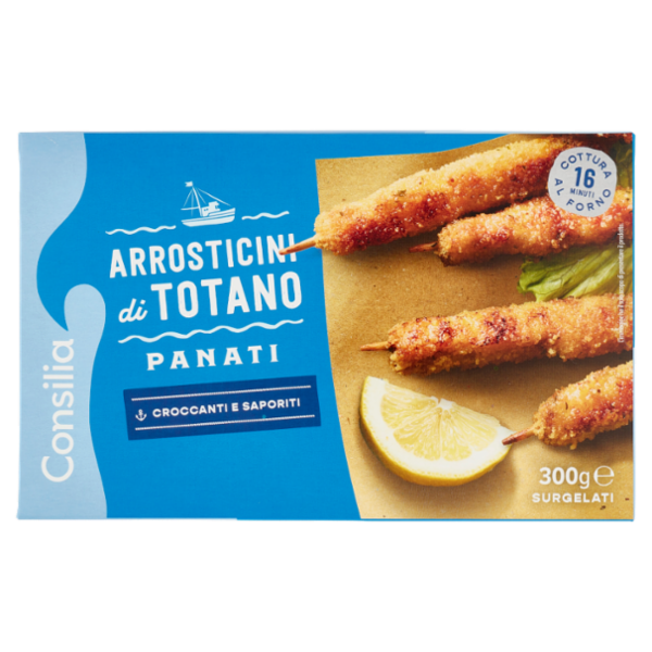 Consilia Arrosticini di Totano Panati Surgelati 300 g