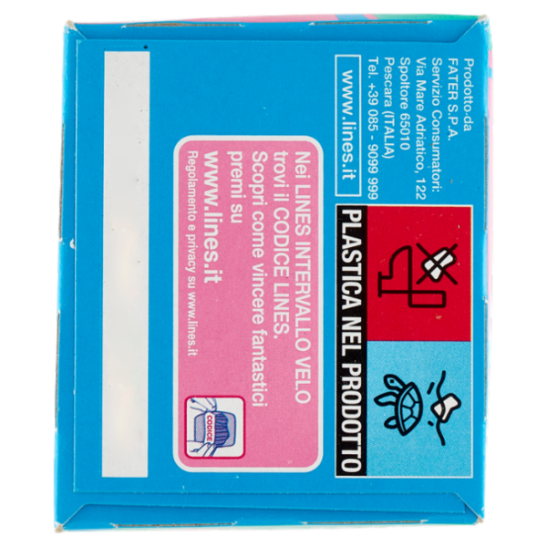 Lines intervallo Velo Adapt proteggislip Regular 42 pz