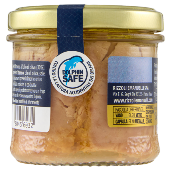 Rizzoli Filetti di Tonno in Olio di Oliva 130 g